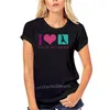 Heren t shirts bouw pool dansers klassen dansen oefening ik hou van t-shirt mannelijke vrouwelijke letter kleding t-shirt o nek top tee