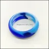 Полосы колец 3pc/лот 8 -миллиметровый пищевой класс FDA Sile Ring Dypoallergenic CrossFit Гибкий камуфляжный резиновый палец для мужчин женские ювелирные изделия Bk D OT4LK