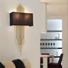 Lâmpada de parede Retro Modern LED itens decorativos para acabamentos em casa Conjuntos de salas de jantar Industrial encanamento