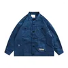 Jackets masculinos Vintage japoneses Retro Corduroy Casual Jacket Autumn Street Fashion masculino All-Match Lapeel Macho
