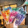 Hair Rubber Bands 50Pcs/Bag Children Cute Candy Cartoon Solid Elastic Girls Lovely Srunchies Kid Accessories C3 Drop Delivery Jewelry Dhqsb