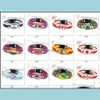 Bracelets de charme 60 bandeira nacional mundial para homens homens pa￭ses ao ar livre Bangle Jewelry Great Drop Delivery Otymj