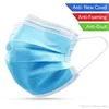 Disposable face Mask 50Pcs PM2.5 Elastic Mouth Soft Breathable Face Non Woven Disposable Anti-Dust Mask bb0128