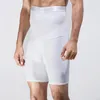 Body Shapers da uomo Shaper da uomo Controllo della pancia Pantaloncini modellanti dimagranti Vita alta Addome Rifilatura Boxer Pantaloni elasticizzati Cincher del ventre