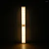 10cm 21cm 29cm Long Strip Under Cabinet Light Magnetic Closet Motion Sensor Lamp For Home Kitchen Wardrobe Lighting