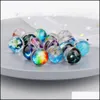 Charmes Arrivée Univers Lumineux Galaxy Boule De Verre Pendentifs Charme Pour Collier Bracelet Mode Forme Diy Fabrication De Bijoux Drop Delive Dhtkd