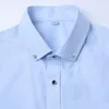 Botões de diamante de qualidade de camisas casuais masculinas vestidos masculinos de manga longa negócios de luxo de luxo de colarinho de colarinho fit