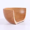 Bowls Handmade Wood Bowl Solid Wooden Serving Japanese Style For Soup Salad Rice Noodles Tableware Utensils