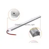 Barra de luces LED Tira dura resistente al agua 5630 Smd 50Cm 100Cm Luz con tapa de extremo de carcasa de estilo U Agregar Pc Er Drop Delivery Lighting Ho Otjvl