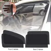 PCS Auto magnetische achterkant aan de achterkant zij raam Zon Vizier Schaduw Mesh Cover Sunshade Gordijnaccessoires Drop