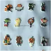 Shoe Parts Accessories Cartoon Charms Witch Halloween Skl Evil Queeen Dog Animal Decoration Buckle Diy Croz Shoes Drop Delivery Dht1B