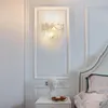 Lampade da parete Lanterna Applique Modern Led Room Lights Nero Illuminazione per esterni Deco Blue Light Stili di lampade antiche