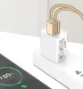 Adaptadores para teléfono celular Cargador de pared 2A Cargador de viaje Doble USB Carga rápida para Iphone Samsung