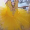 Stage Wear 2023 Girls Sequins Ballet Dress Swan Lake Leotard Costume For Children Ballerina Clothes Kid