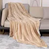 Koce Zima zagęszcza koc do salonu Furry ciepła sofa miękka imitacja wełna długie włosy sypialnia termiczna
