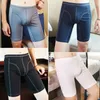 Caleçons Boxer pour hommes, culottes en coton extensible, sous-vêtements de haute qualité, respirants, confortables, de marque