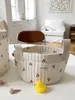 DIAPER Väskor Milancel 2023 Spring Cotton Mommy Cherry Print Toy Storage Bag