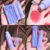 Lip Gloss Milk Tea Matte Velvet Glaze Waterproof Long Lasting Purple Taro Silky Liquid Lipstick Sexy Women Lips Makeup Gift