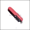 Coltelli Newcarbon Fiber Mtifunctional Coltello pieghevole per uso domestico Apribottiglie Forbici Strumenti portatili per esterni Regalo creativo Rrf13185 Dr Otapb