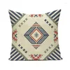 Pillow Case Throw Cases Bohemian Aztec Geometric Pattern Cushion Cover 45cmx45cm Home Living Room Decoration Linen/Cotton Pillowcover