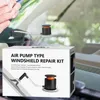 Car Wash Solutions Fenster-Reparaturflüssigkeit, gesprungenes Glas, Kratzer-Set, Windschutzscheiben-Flüssigkeit für Auto-Brillen-Reparatur-Werkzeug