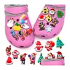 Chaussures Pièces Accessoires En Gros De Noël Croc Charmes Gingerbread Man Cartoon Pvc Caoutchouc Pour La Fête Célébrités Décorations Drop Dhqq0