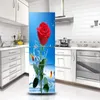 Wall Stickers 3D Wallpaper For Refrigerator Self Adhesive Wardrobe Sticker Kitchen Fridge Decoration Decal Home Mural Art Poster