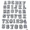 Akcesoria części buta Niestandardowe litery alfabetu Croc Charms for Pencil Buty Sandal Cup plecak itp. Deco Drop dostawa dhxrj