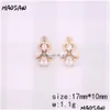 Chains Haosaw Choose 4Pcs Clear Crystal Charm/Flower/Bow/Fan/Crown/Cooper Accessory/Diy Jewelry Making/Earring Findings Drop Deliver Dhjkx