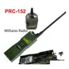 Auricular t￡ctico AN/PRC152 Dummy Airsoft Radio Caza Caza CS Wargame Tri PRC 152 Modelo de radiotel￳fono Plastic para Baofeng UV3R DR DHSZ1