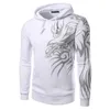 Men's Hoodies Foreign Trade Origional Wholesale Purchasing Agents Autumn Style Men Cool Printed Fashion Hooded Slim Fit Ho