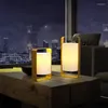 Lâmpadas de mesa Modern Home Decoration Light Gold Metal Cafe luz