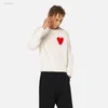 Paris Designer Pulls pour hommes 2022new Cya36 # Amis De Coeur Love Jacquard Crew Neck Sweater Fashion Brand Streetwear Womens Mens Sweater