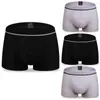 Underpants 4 PCs biancheria intimo Shorts per uomini sexy stivali gay traspirato per il pene mobili da uomo tronchi morbidi mutandine maschile cotone boxer#g30