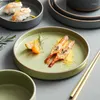 Ciotole Stoare giapponese Ciotola di riso Piatto di frutta Cucina casalinga Cucina Piatto principale in ceramica Cucina da dessert Stoviglie da ristorante