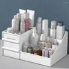 Caixas de armazenamento Cosmético Box Maquiagem Jóia de Jóia de Jóia Drawer Contêiner Case Sundries Sundries Organizadores