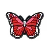 Аксессуары для участия в обуви Оптовики Colorf Butterflies Pvc Custom Eany Style Women Decorm