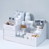 Caixas de armazenamento Cosmético Box Maquiagem Jóia de Jóia de Jóia Drawer Contêiner Case Sundries Sundries Organizadores