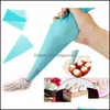 Baking Pastry Tools 1 X Sile Reusable Icing Pi Cream Bag Cake Decorating Tool Diy Mold 30Cm Drop Delivery Home Garden Kitchen Dini Dhcgm