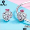 Charms Pseira 925 Sterling Sier Princess Crown Dress Castle Fit Bisaer Oryginalne bransoletki Akcesoria biżuterii tworzenie upuszczania dostawy F DHQS6