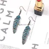 Dangle Chandelier Bohemian Fashion Jewelry Vintage Earrings Leaf Drop Delivery Dhnyc