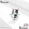 Charms Bamoer 925 Sterling Sier Simpatico cucciolo di fascino per M Accessori per bracciale Perline originali Gioielli Fai Bsc388 Consegna di goccia Trovando Dhzui