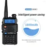 Walkie Talkie Baofeng UV-5R Stazione radio CB professionale Ricetrasmettitore UV 5R 8W VHF UHF Prosciutto da caccia UV5R portatile