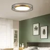 Ceiling Lights LED Lamp Copper Living Room Chandelier Nordic Minimalist Round Bedroom Decoration Kitchen