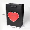 Emballage cadeau Happy Valentines Day Paper Bags avec Big Heart / Balloon Tipons Holding Gifts To Show Care Love1 Drop Delivery Home Garden Dhz5P