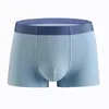 Underpants 2023 Men Modal Flat Four Corners Knicker BOY'S Shorts Sports Boxer Leggings Large Size Boxers Head