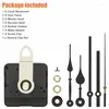 Watch Repair Kits Pendulum Metal Silent Quartz Clock Movement Mechanism -DIY Parts Replacement With Pointer Accessories