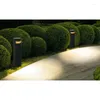 Borne extérieure lampe de jardin LED étanche éclairage paysager de pelouse pour voie Pati