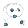 Arti e mestieri Moda Druzy Drusy Orecchini Collana Bracciale 12mm Resina Pietra Orecchini Anello Set di gioielli Consegna goccia Giardino domestico Dhptg