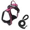 Pet dog leashes chest strap vest type small, medium and large dog traction rope